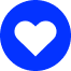 blue heart
